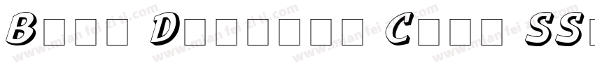 Boya Display Caps SSi字体转换